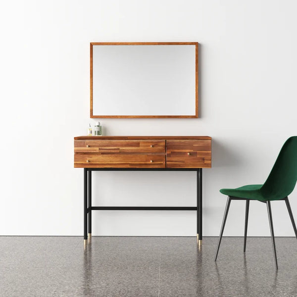 Dakota Solid Wood Vanity with Mirror